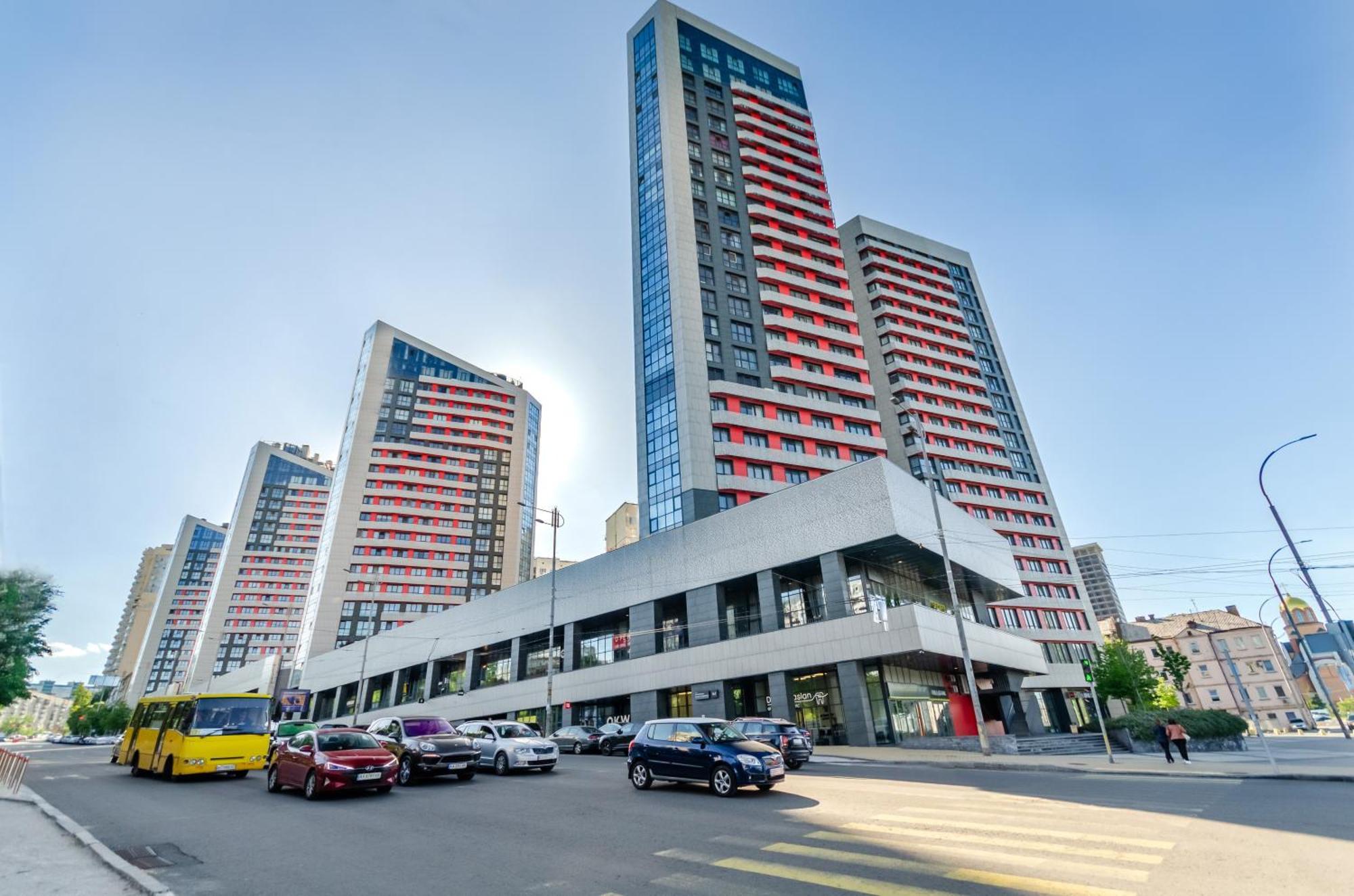 Petrovdom 199A-199B In Smart Apartments Rc Kvartet Near Central Railway Station Kiev Extérieur photo